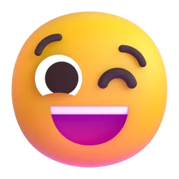 winking face