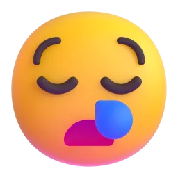 sleepy face