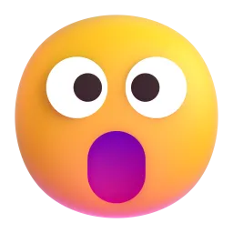 face with open mouth