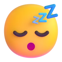 sleeping face