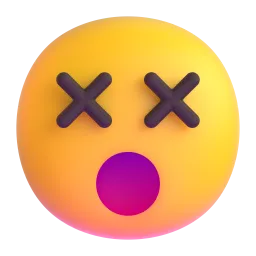 face with crossed-out eyes