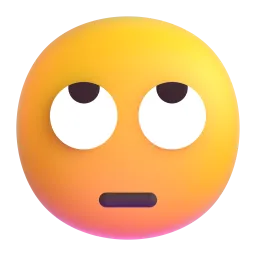 face with rolling eyes
