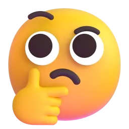 thinking face