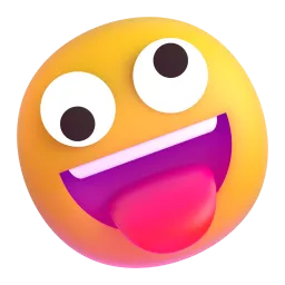 zany face
