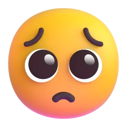 pleading face